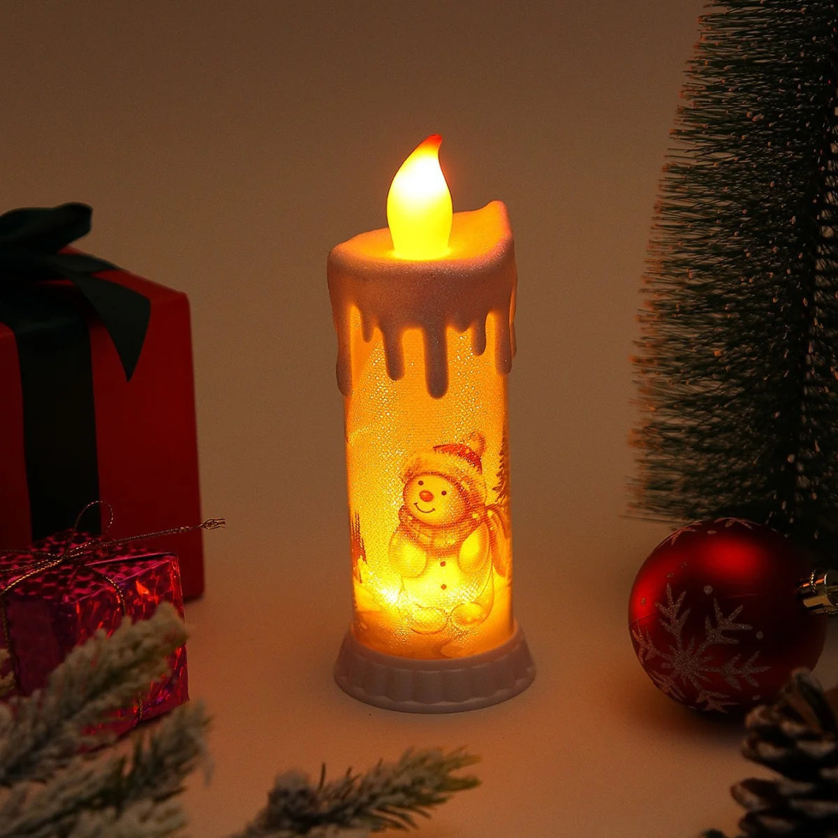 LED Candle Realistic Flicker Battery-Operated