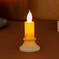 LED Decorative Candle Realistic Flicker Fire-Resistant & Battery-Free