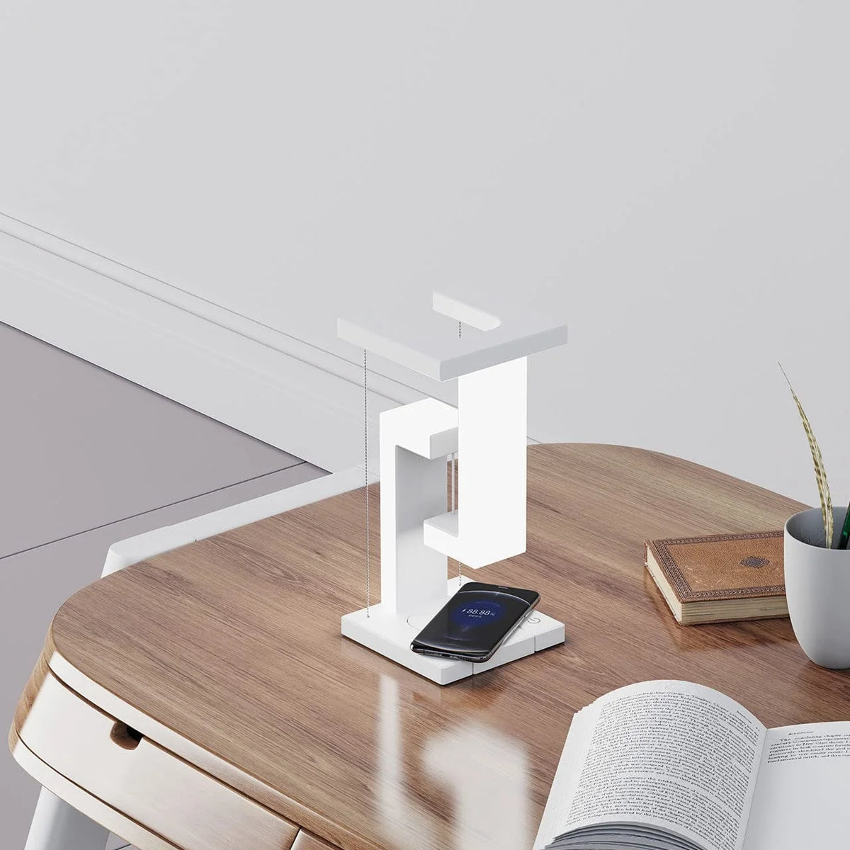 LED Desk Lamp Foldable Wireless Charging & USB Ports