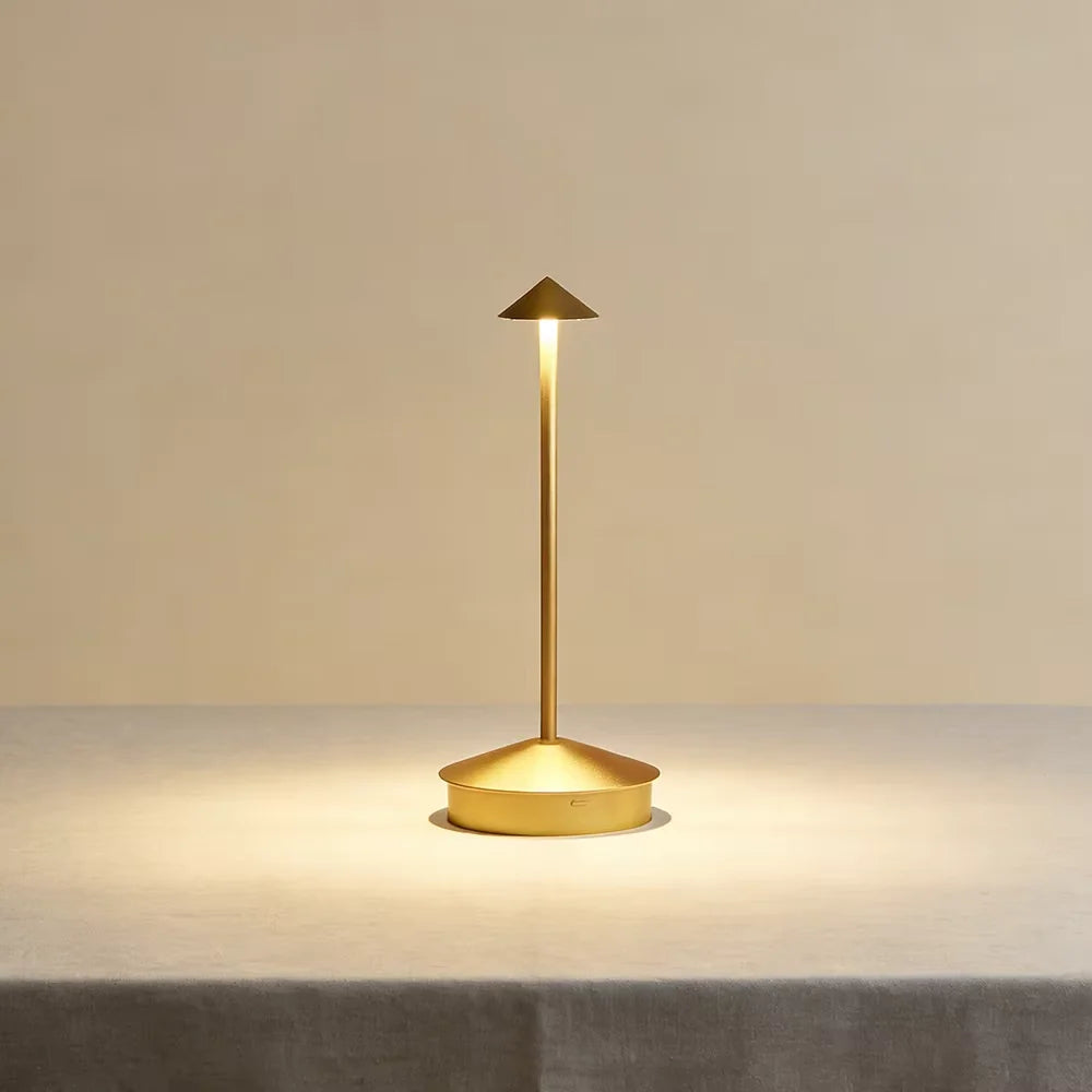 LED Desk Lamp Rechargeable Touch Control Three Light Modes