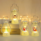 LED Lantern Santa Design Energy-Efficient