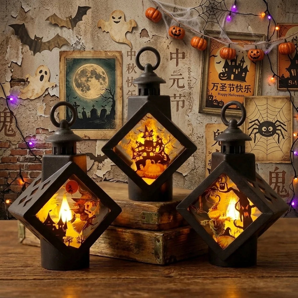 LED Lantern Warm Ambient Light Portable Handle