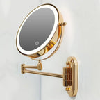 LED Makeup Mirror Rechargeable Adjustable Magnification