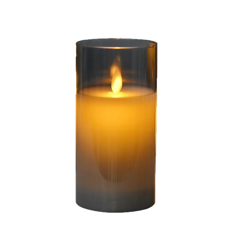 LED Pillar Candles Realistic Flicker Battery-Powered Multi-Size Set