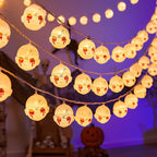 LED String Lights 20 Warm Glow Tulle Ghosts