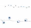 LED String Lights Glowing Eyes Battery Operated