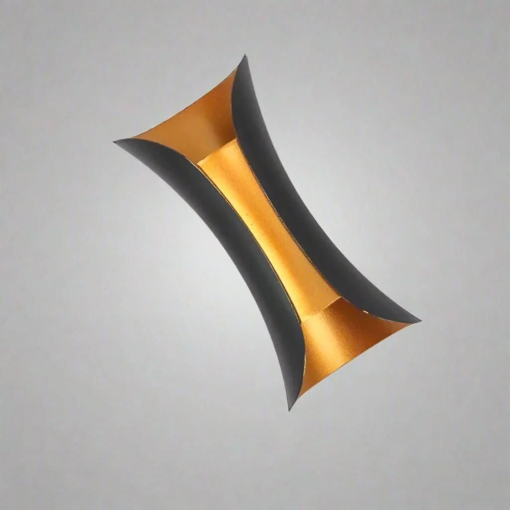 LED Wall Light Curved IP65 Weather-Resistant 3 Color Temperatures