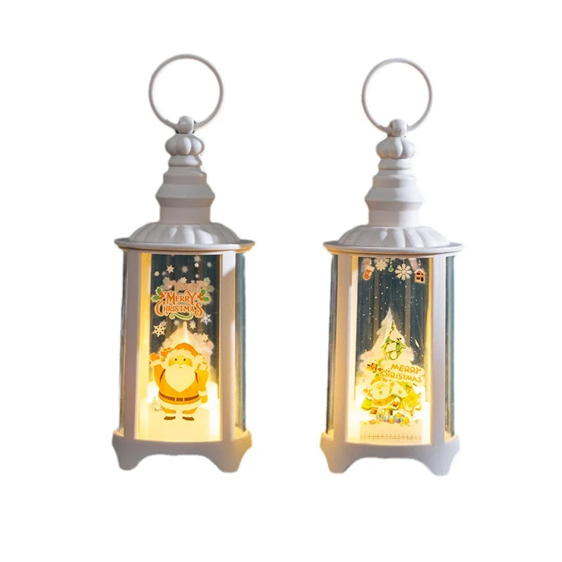 Lantern Festive Motifs Weather-Resistant Plastic