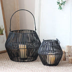 Lantern Handcrafted Woven Candle & LED Compatible