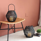 Lantern Handcrafted Woven Candle & LED Compatible