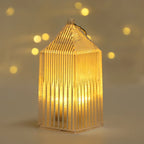 Lantern LED Crystal Finish Warm Ambient Light