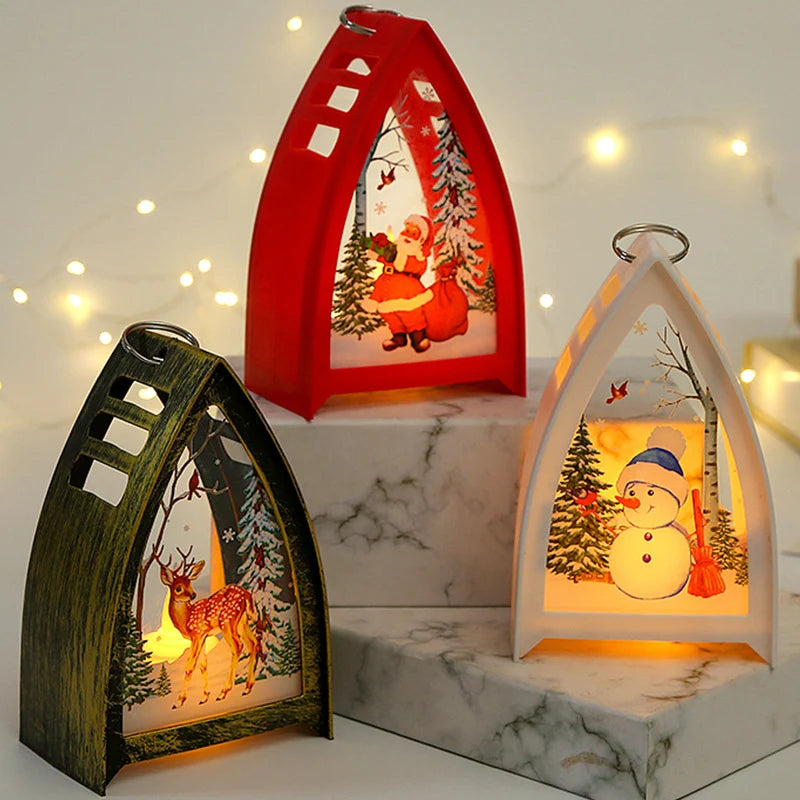 Lantern Metal Stag Cutout Candle & LED Compatible