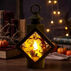 Lantern Pumpkin Cutout Integrated LED Warm Glow