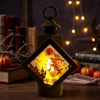 Lantern Pumpkin Cutout Integrated LED Warm Glow