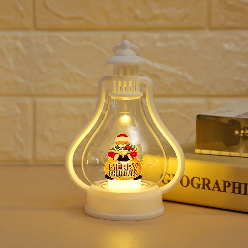 Lantern Snowman Motif Soft LED