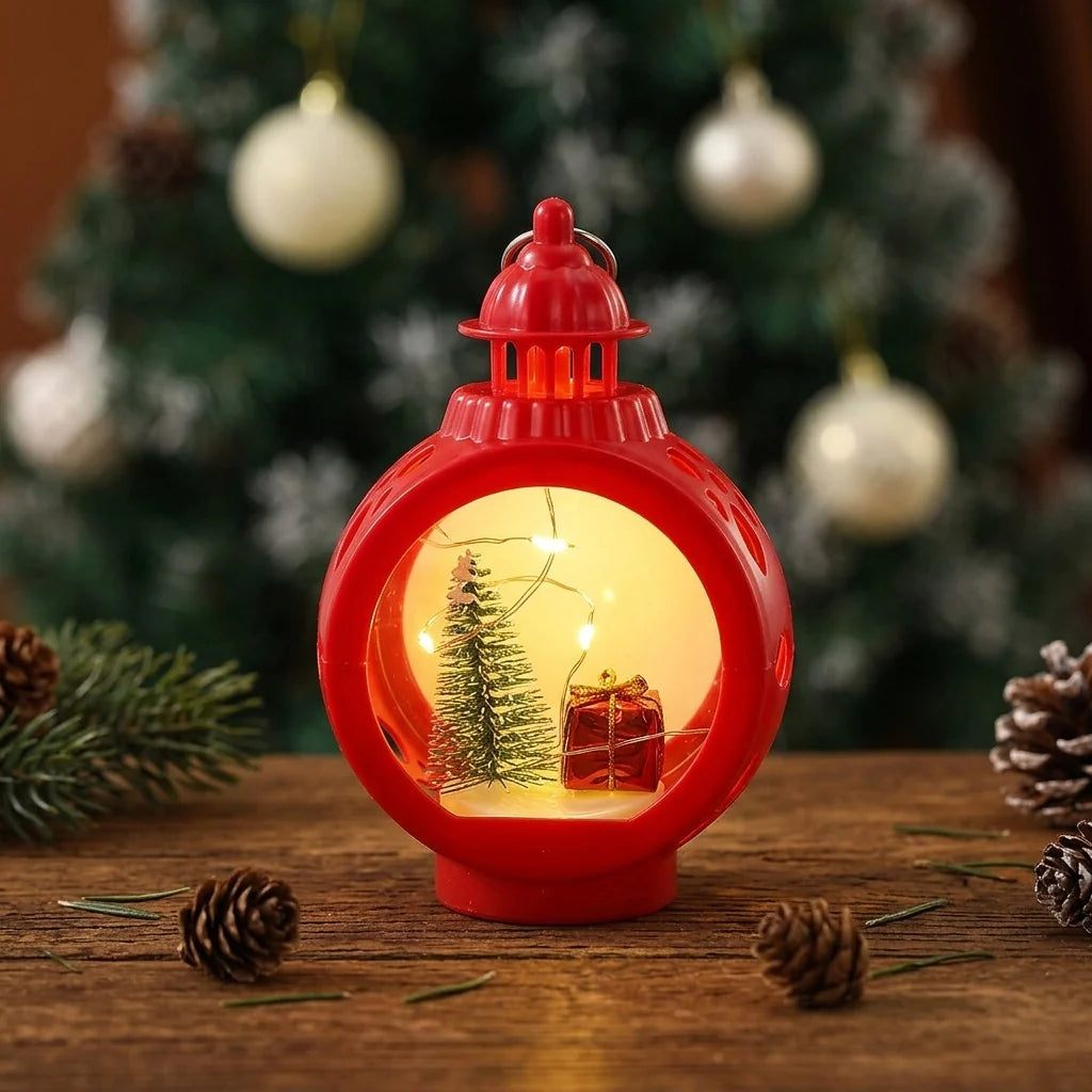 Lantern Soft Warm LED Tree & Gifts Design
