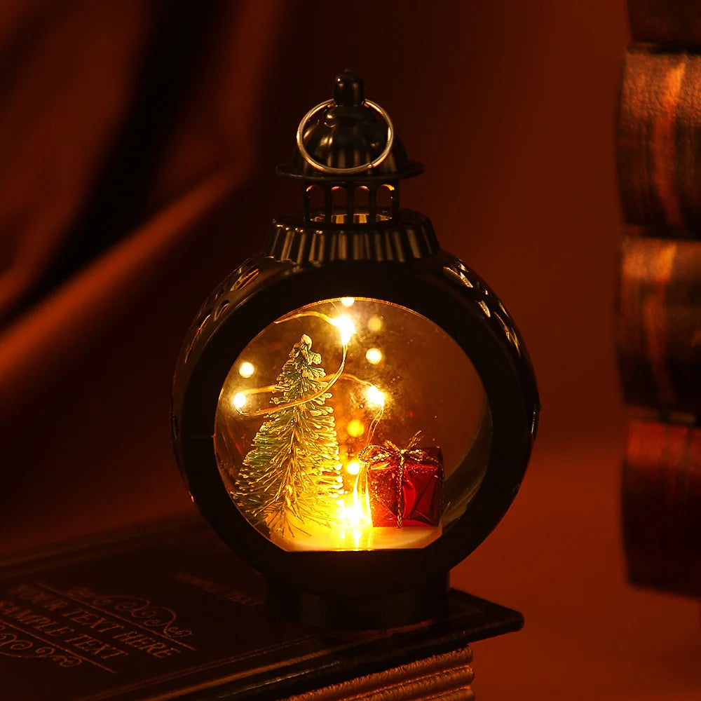 Lantern Soft Warm LED Tree & Gifts Design