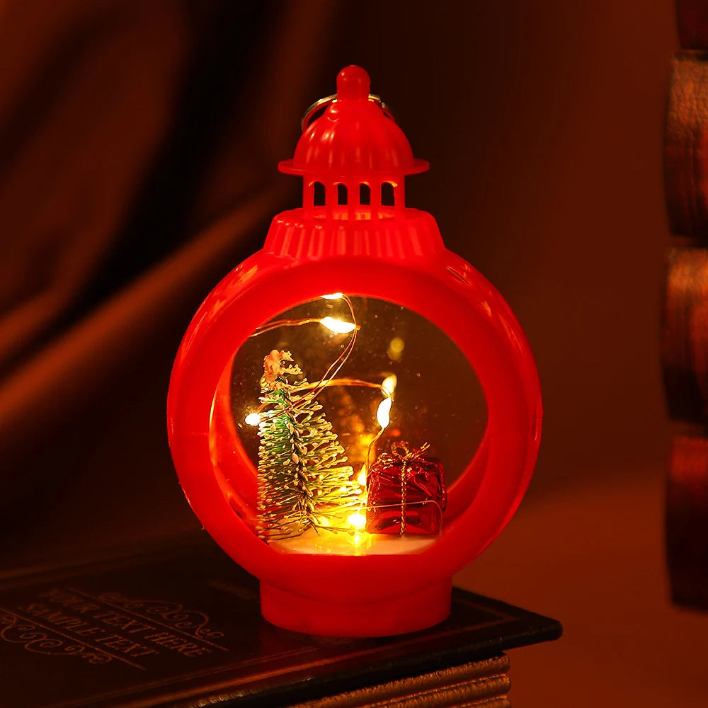 Lantern Soft Warm LED Tree & Gifts Design