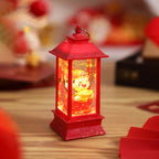 Lantern Sturdy Plastic Integrated LED Festive Motif