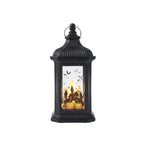 Lantern Witch & Bats LED Warm Light