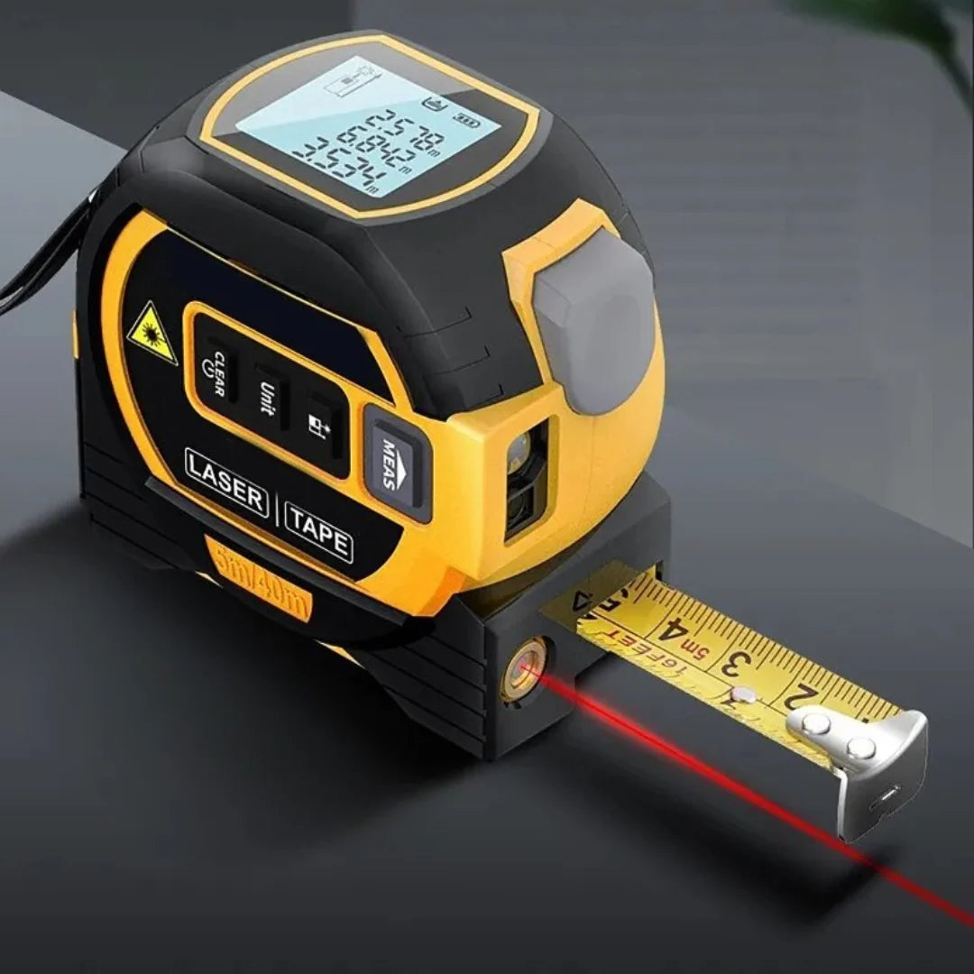 Laser Measuring Tape Infrared & Retractable 40m Range