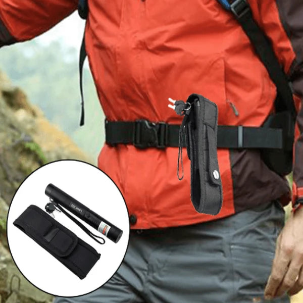 Laser Pointer Adjustable Focus 6.2-Mile Range USB Rechargeable