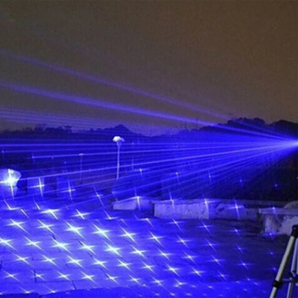 Laser Pointer Blue Rechargeable Adjustable Focus