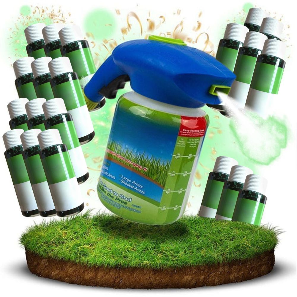 Lawn Seeding Spray Fiber Mulch & Erosion Control