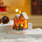 Lighted Christmas House Handcrafted Warm LED Weatherproof
