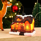 Lighted Christmas House Handcrafted Warm LED Weatherproof