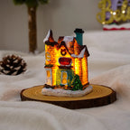 Lighted Christmas House Handcrafted Warm LED Weatherproof