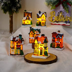 Lighted Christmas House Handcrafted Warm LED Weatherproof