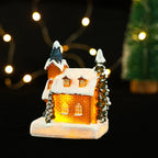 Lighted Christmas House Handcrafted Warm LED Weatherproof