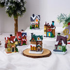 Lighted Christmas House Handcrafted Warm LED Weatherproof