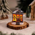 Lighted Christmas House Handcrafted Warm LED Weatherproof