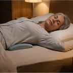 Lumbar Support Pillow Memory Foam Tapered Edge