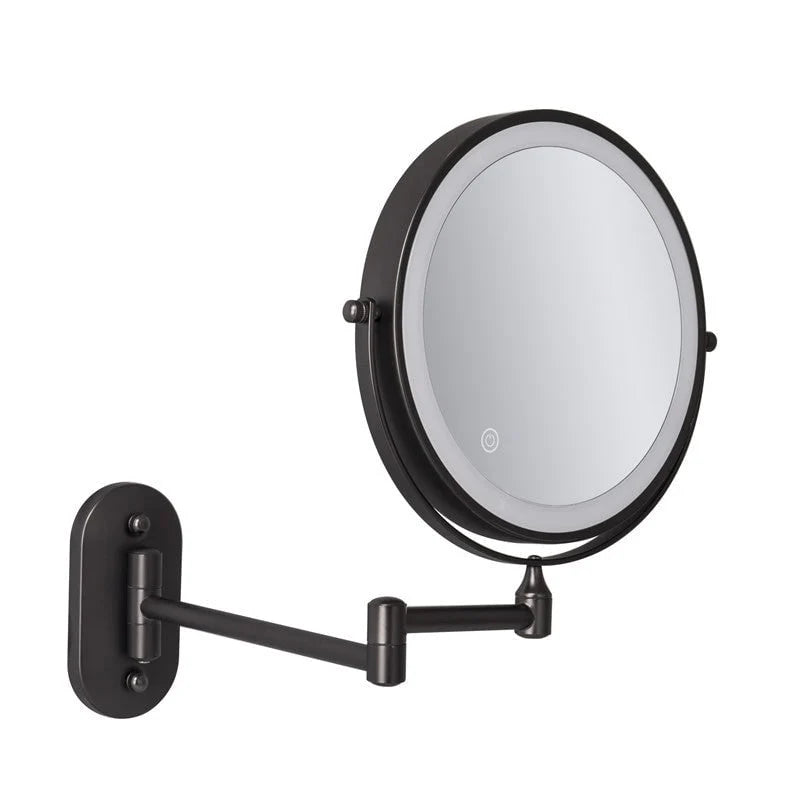 Makeup Mirror LED Ring 3-Color Extendable Arm Magnifying