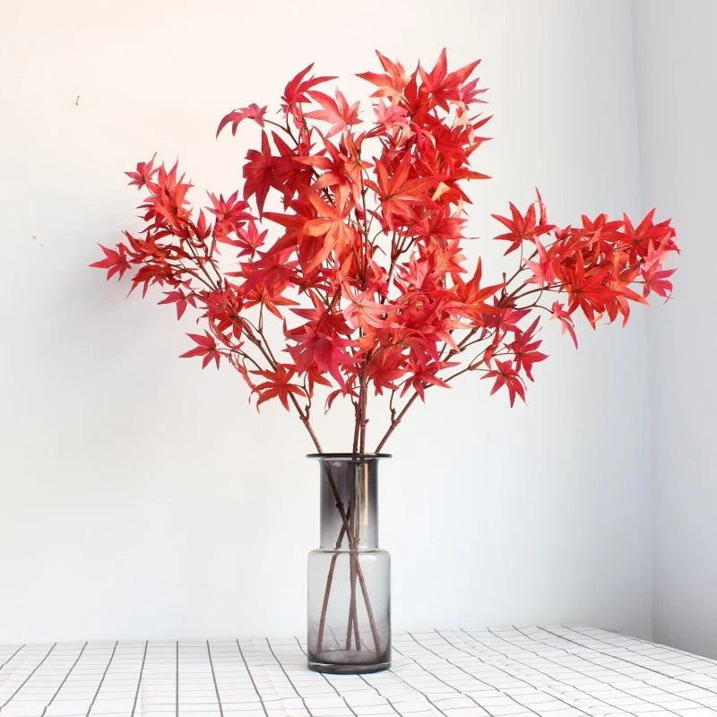 Maple Leaf Stem Realistic 30 Inch Low-Maintenance