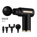 Massage Gun T-Handle Percussion Four Heads USB-C Rechargeable