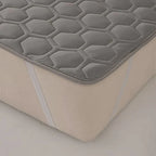 Mattress Pad Temperature-Regulating Quilted Air-Channel Anti-Slip Backing