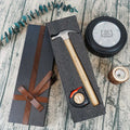 Measuring Tape & Hammer Set Laser Engraved Wood Handle
