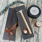 Measuring Tape & Hammer Set Laser Engraved Wood Handle