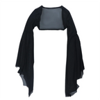 Mesh Shrug Cropped Bat Sleeves
