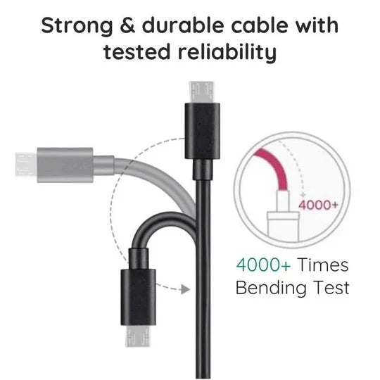 Micro USB Cable 10-Foot Charging & Data Transfer