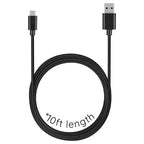 Micro USB Cable 10-Foot Charging & Data Transfer