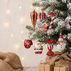 Mini Christmas Tree Compact LED Snowman Accent