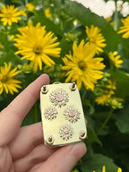 Mini Flower Press Compact Portable 10 Reusable Blotting Papers