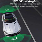 Mirror Dash Cam Dual Front & Rear Full HD