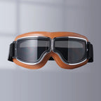 Motorcycle Goggles Fits Over Glasses Scratch-Resistant Lens