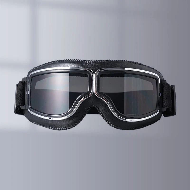 Motorcycle Goggles Fits Over Glasses Scratch-Resistant Lens